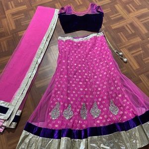Indian wedding dress lehenga Choli dress lehenga western style indo western